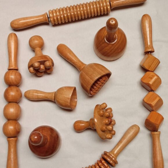 kit de madérothérapie pour le corps