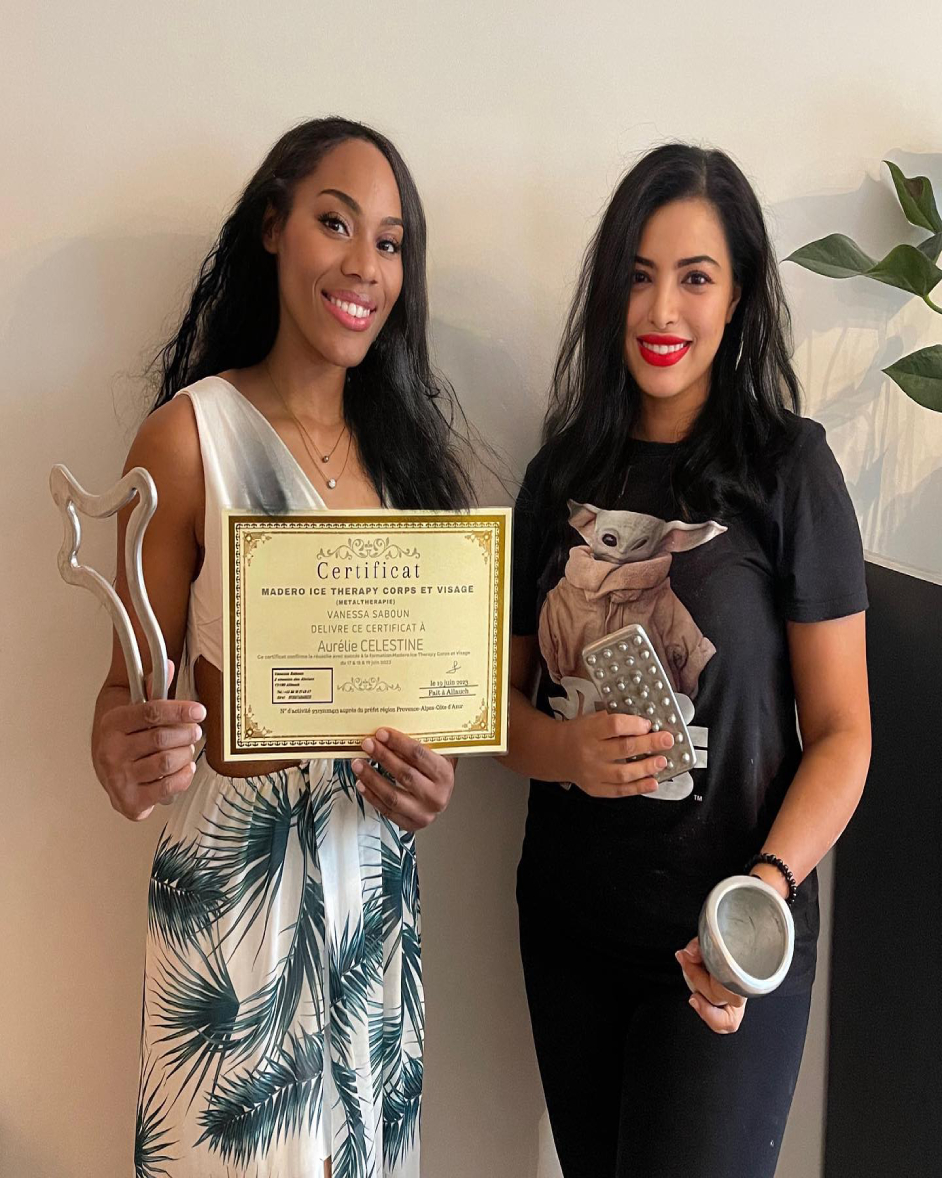 Diplômée en madero ice therapy Aurélie Celestine