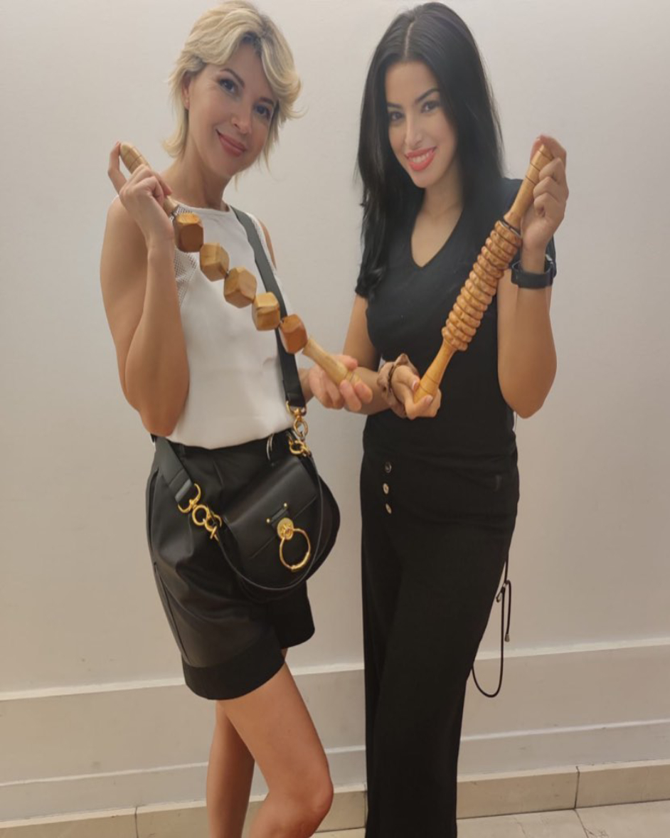 Stagiaire formée à la Madérothérapie