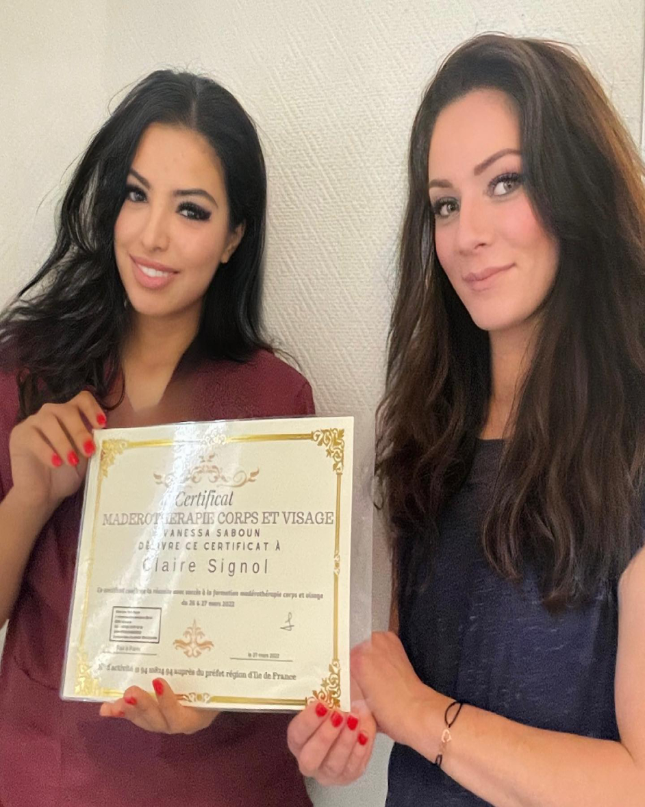 Claire Signol formée à la madérothérapie corps et visage