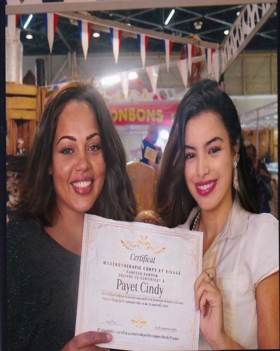 Payet Cindy formée à la madérothérapie corps visage