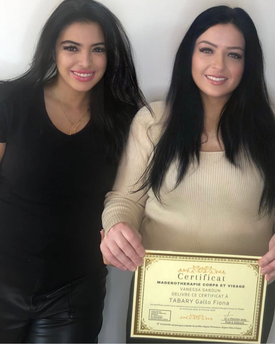 Diplômée en madérothérapie corps et visage Tabary Gallo Fiona