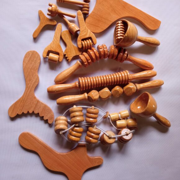 Kit de madérothérapie complet corps visage