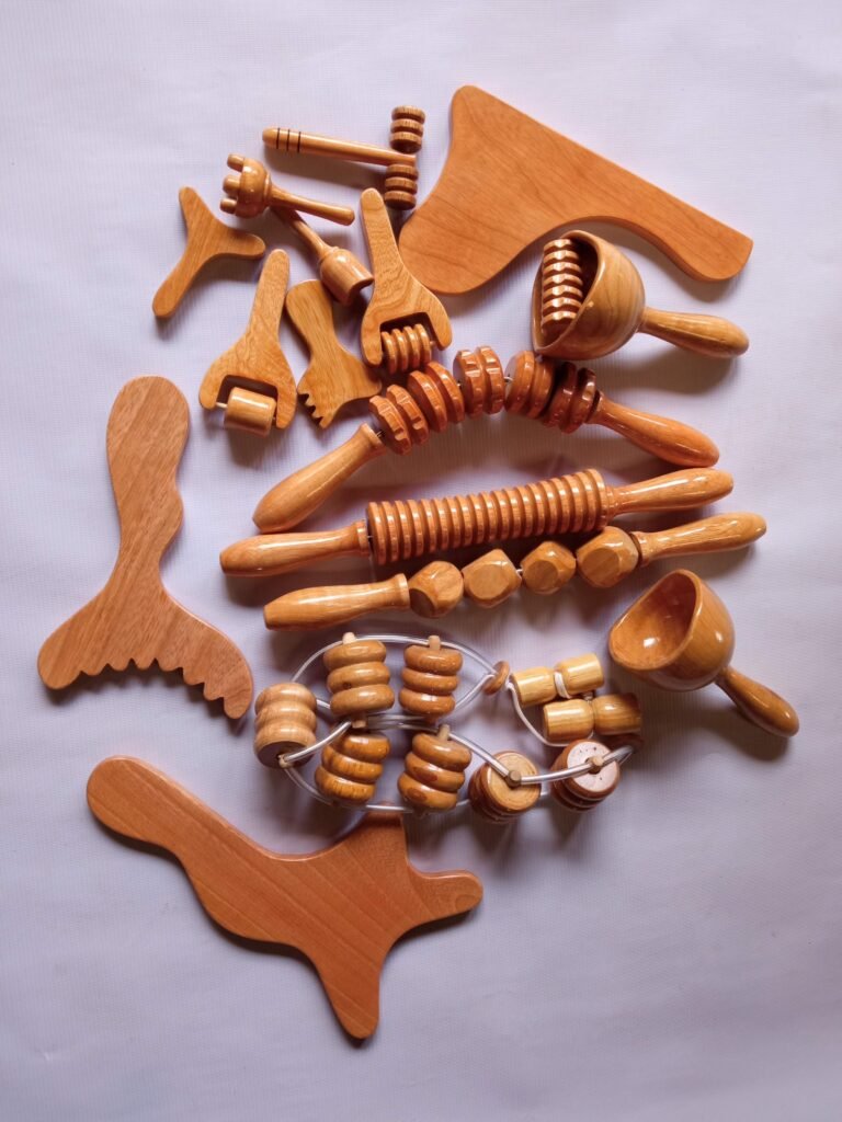 Kit de madérothérapie complet corps visage