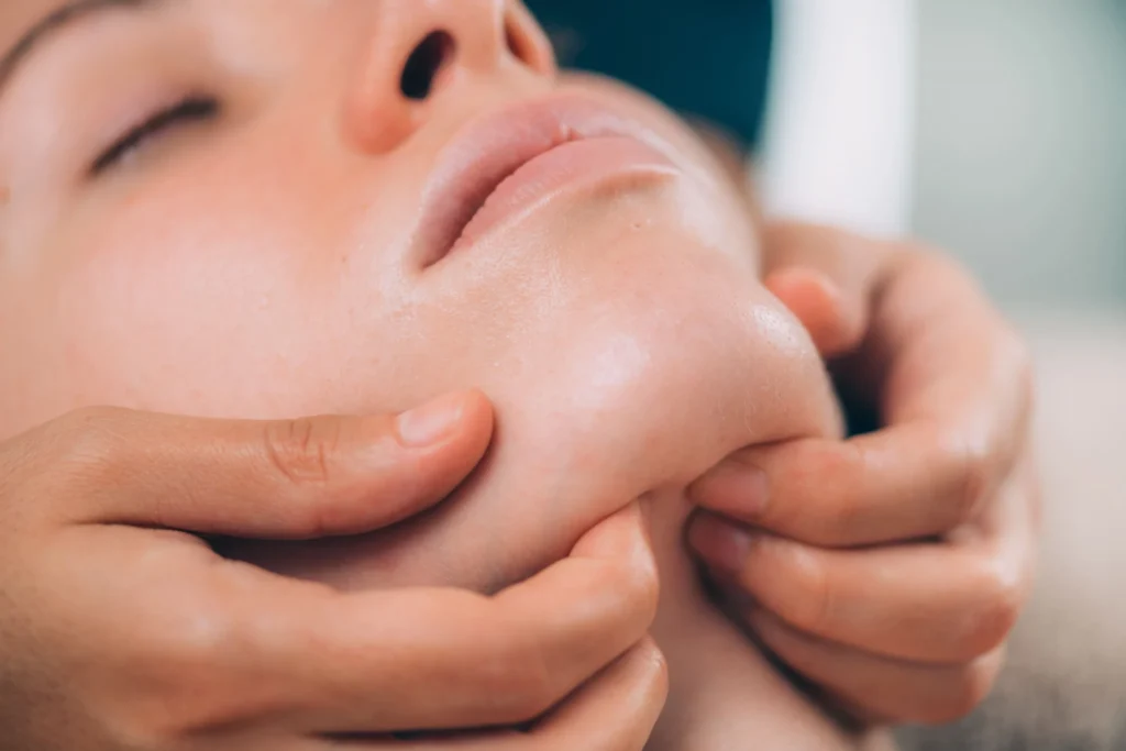drainage lymphatique facial