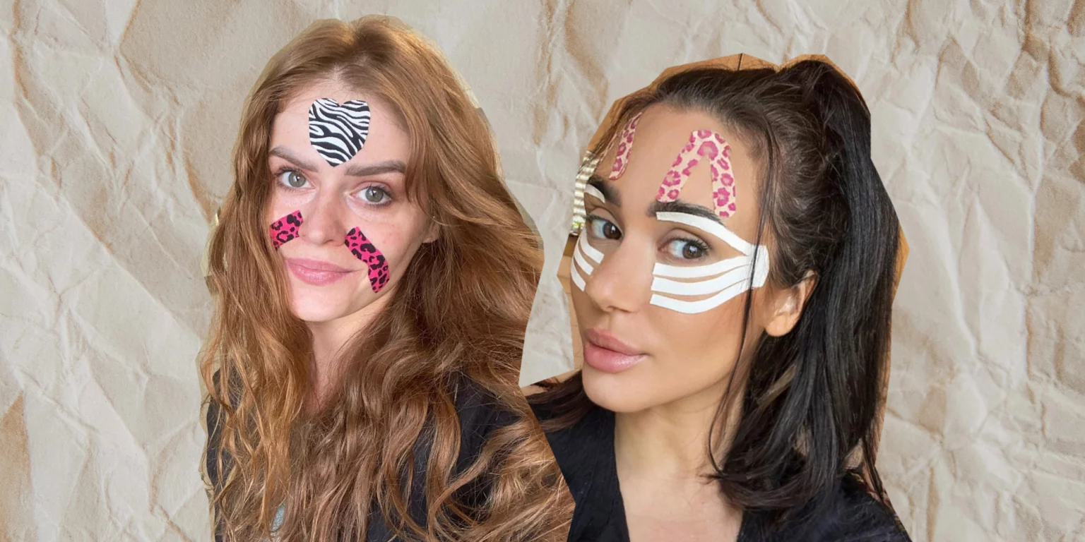 face taping maison conseils